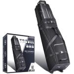 CHAMPKEY Premium Soft-Padded Golf Travel Bags for Airlines - Travel Golf Gags for Airlines with Premium Oxford Fabric and Oversized Wheels(Hard Case Bag Only)