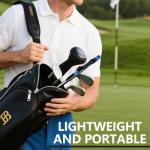 Golf Grip Trainer & Swing Training Aid – Correct Hand Positioning, Improve Swing Consistency & Muscle Memory – Practice Tool for Beginners & Intermediate Golfers Blue