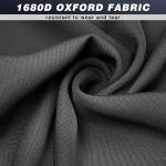 CHAMPKEY Premium Soft-Padded Golf Travel Bags for Airlines - Travel Golf Gags for Airlines with Premium Oxford Fabric and Oversized Wheels(Hard Case Bag Only)