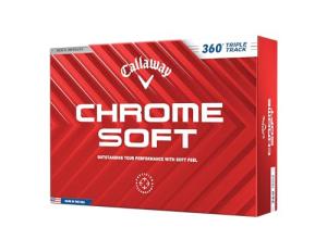 Callaway Golf Chrome Soft Golf Balls (360 Triple Track (White)