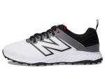 New Balance Men's Fresh Foam Contend v2 Golf Shoe, 15 2E, White/Black