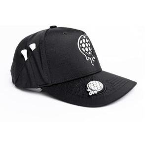 BONK Golf Snapbacks Golf Hats - Tee Holder with Tees & Bill Magnet with Ball Marker - 100% Custom Made - Viper