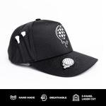 BONK Golf Snapbacks Golf Hats - Tee Holder with Tees & Bill Magnet with Ball Marker - 100% Custom Made - Viper