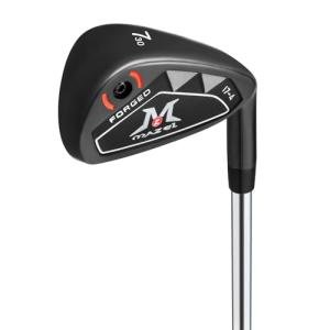 MAZEL Men Golf Iron Set (9PCS) or 1,2,3,4,5,6,7,8,9,Pitching Wedge,Sand Wedge with Steel Shafts for Right Handed Golfers (7 Iron)