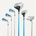 Amazon Basics Golf Clubs Set for Men, Beginner-Friendly Low Center of Gravity Golf Club Set for Men, Right-Handed, Stand Bag, 6-Piece