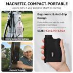 1200 Yards Golf Rangefinder with Slope, 7X Magnification, Flag Pole Locking Vibration, Rechargeable Battery with Magnet Stripe,Ideal Golf Accessories for Golfers & Hunting