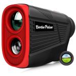 Golf Rangefinder with Slope & Magnet，1300 Yards Range Finder for Golf，Flag Locking Vibration，6-6.5X Magnification & HD LCD，Rechargeable Golf Range Finder，Black