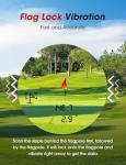 Golf Rangefinder with Slope & Magnet，1300 Yards Range Finder for Golf，Flag Locking Vibration，6-6.5X Magnification & HD LCD，Rechargeable Golf Range Finder，Black
