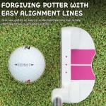 PGM Junior Golf Clubs Set Right Handed - Oversized Sweet Spot 360cc Driver - Lightweight Graphite Shafts - Golf Stand Bag