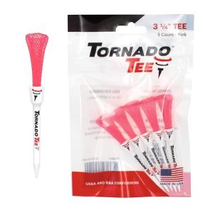 Tornado Tee Neon Pink 3.25" High Performance Golf Tee