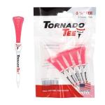Tornado Tee Neon Pink 3.25" High Performance Golf Tee