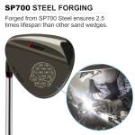 Yamato Left Handed Golf Wedge Set 52 56 60 & Individual Wedges – Forged, CNC Milled Sand, Lob, Gap, Pitching Wedge for Lefties (LH01-52 56 60 Degree)