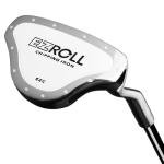 Intech EZ Roll Golf Chipper Club | Back-Weighted Design with Alignment Lines | 35” Length 35° Loft | Right Handed for Men and Women | Short Game Control, White/Satin