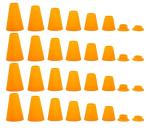 BUCCI GOLF Golf Simulator Tees 32 Piece Set, Visit The Store mor Options and Bulk Quantities