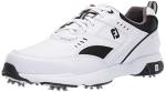 FootJoy Men's Sneaker Golf Shoes, White/Black, 10 M US