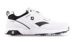 FootJoy Men's Sneaker Golf Shoes, White/Black, 10 M US