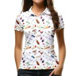 Womens Golf Shirt Short Sleeve Funny Golf Shirts for Woman Tennis Outfit