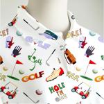Womens Golf Shirt Short Sleeve Funny Golf Shirts for Woman Tennis Outfit