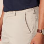 Amazon Essentials Men's Classic-Fit Stretch Golf Shorts (Available in Big & Tall), Stone, 34