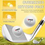 PGM Junior Golf Clubs Set Right Handed - Oversized Sweet Spot 360cc Driver - Lightweight Graphite Shafts - Golf Stand Bag