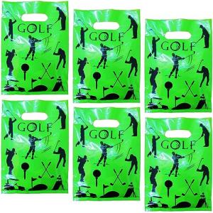 Oringaga 50PCS Golf Goodie Bags Party Favors -Golf Plastic Bag Golf Candy Bag Party Supplies Decorations Wedding Birthday Party Favors