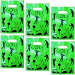 Oringaga 50PCS Golf Goodie Bags Party Favors -Golf Plastic Bag Golf Candy Bag Party Supplies Decorations Wedding Birthday Party Favors