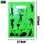 Oringaga 50PCS Golf Goodie Bags Party Favors -Golf Plastic Bag Golf Candy Bag Party Supplies Decorations Wedding Birthday Party Favors