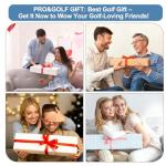 CUBEDAY Retractable Golf Swing Trainer, Grip Trainer with Arm Band for Right-Handed Golfers -Portable Golf Training Aid with Click Feedback for Indoor/Outdoor Practice - Ideal for Beginners