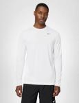 Nike Men's Dri-Fit Legend Long-Sleeve Fitness Top, White/Black, X-Large