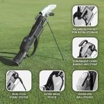 The Original Lightweight Sunday Golf Bag with Stand – Easy to Carry, Durable Pitch & Putt Bag for Driving Range, Par 3 & Executive Courses