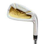 Japan Kamitaki Iron Mens Golf Club Set,Pearl Finish,TRS Model,4-P,Sw,Stiff Flex,Krisa Steel Shaft,Grip Mid,Plus Length,Pack of 8