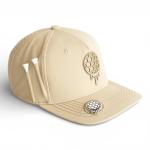 BONK Golf Snapbacks Golf Hats - Tee Holder with Tees & Bill Magnet with Ball Marker - 100% Custom Made - Dunes Day