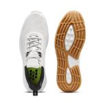 Puma Men's Fusion Crush Sport Golf Shoes - Fusionfoam Cushioning - 1 Year Waterproof Mesh - All-Day Comfort - Rubber Outsole Traction - Spikeless Design, 9.5 White