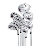 Founders Club Women's Ladies Complete Golf Set (16 Piece) Standard or Petite Length Right Handed (Rose, Standard)