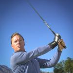 ProSENDR™ Golf Training Aid | Carbon Fiber Wrist Cradle Plus Compression Sphere | Improve Wrist Positions, Slice, Ball Striking | Use for Full Swing, Chipping, Putting (Right)