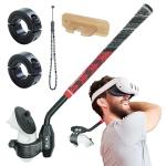 DeadEyeVR - DriVR Ace - Golf Club for Quest - Realistic VR Golf Simulator Handle - Weighted VR Golf Club Grip for Enhanced Play