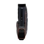 Izzo Golf Ultra-Lite Stand Golf Bag with Dual-Straps & Exclusive Features, Grey/Orange, 3.2 pounds