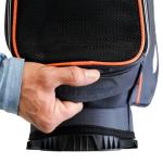 Izzo Golf Ultra-Lite Stand Golf Bag with Dual-Straps & Exclusive Features, Grey/Orange, 3.2 pounds