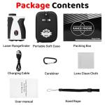 Golf Range Finder with Slope - 1200 Yards Laser Rangefinder, 7X Magnification with Flag Pole Locking Vibration, Rechargeable Battery with Magnet Stripe, Ideal Golf Accessories Gift for Golfer