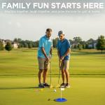 KINGTOP Adjustable Golf Putters for Men and Women, Right and Left Handed Golf Putter Club for Kids | Teens | Adults, Putting Training Combo Pack with Putting Cup and Practice Foam Balls, 2-Pack