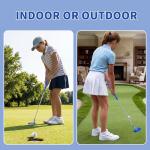 PGM Kids Putter Golf Club Right Handed, Soft Grip Putter with Alignment line for Age 3-8 Blue Green JRTUG006