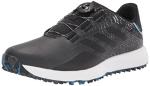 adidas Men's S2g Boa Spikeless Golf Shoes, Core Black/Core Black/Grey Six, 15