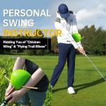 The Connector Golf Training Aid in Improving Hand Positioning, Golf Swing Trainers Aid for Posture Correction Practice.Golf Swing Trainers Are Suitable for Golfers at All Levels,From Beginners To Pros