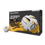 TaylorMade Golf Speed Soft Ink NFL Pittsburgh Steelers Dozen