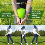 The Connector Golf Training Aid in Improving Hand Positioning, Golf Swing Trainers Aid for Posture Correction Practice.Golf Swing Trainers Are Suitable for Golfers at All Levels,From Beginners To Pros