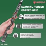 Gowolf Golf Wedges 50, 54, 58 Sets Right Hand, Forged Full Face Golf Wedge Set for Men, Premium Golf Gap Wedge Sand Wedge Lob Wedge Golf Club, Great Golf Gifts - CNC Milled Face for More Spin (Chrome)