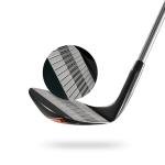 MAZEL Golf Wedge for Men & Women - Forged Lob Wedge,Escape Bunkers and Quickly Cuts Strokes Around The Green,High Loft Golf Club Wedge (Orange, 72 Degree)