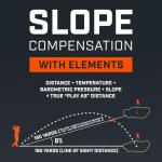 Bushnell Golf Pro X3+ Link Laser Rangefinder with Wind Speed, Slope & Elements Compensation | 1300-Yard Range, 7X Magnification, Dual Display, Visual JOLT & Magnetic Cart Mount