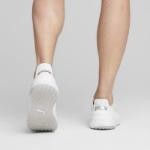 Puma Golf Men's Ignite Elevate Wide Golf Shoe, Puma White-Puma Silver, 8