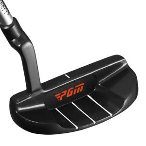 PGM Junior Youth Putter Golf Club Right Handed, Stainless Steel Putter with Enhanced Control for Age 10-15, Black Orange JRTUG006